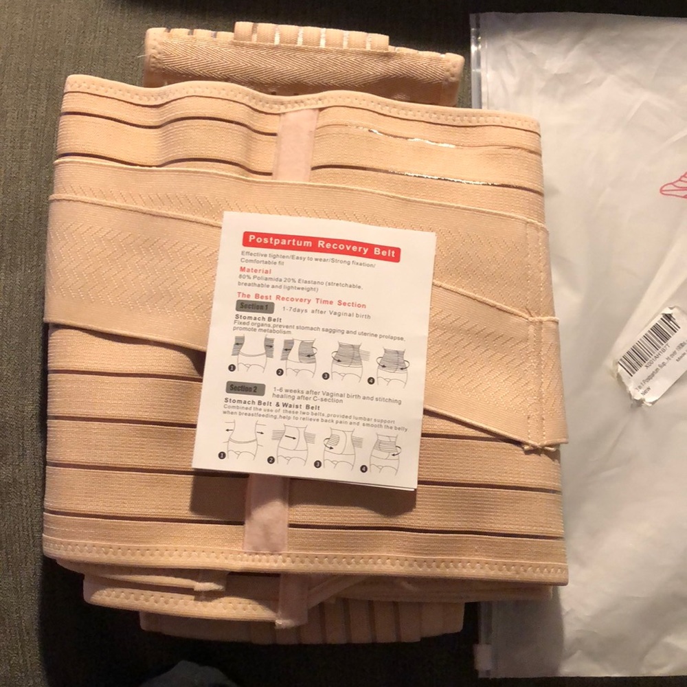 never used postpartum recovery belt